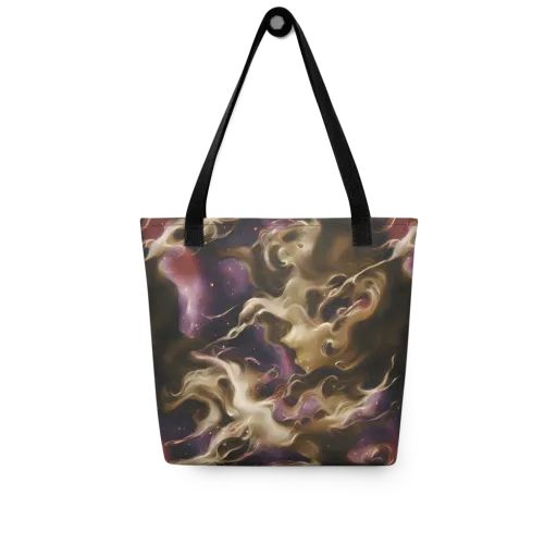 Astral Saffron on a Tote Bag