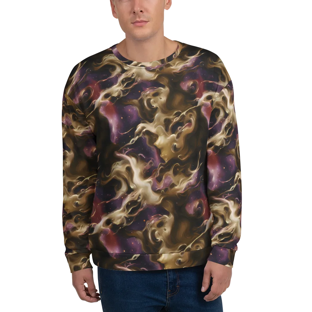 Astral Saffron on Sweatshirt — Front