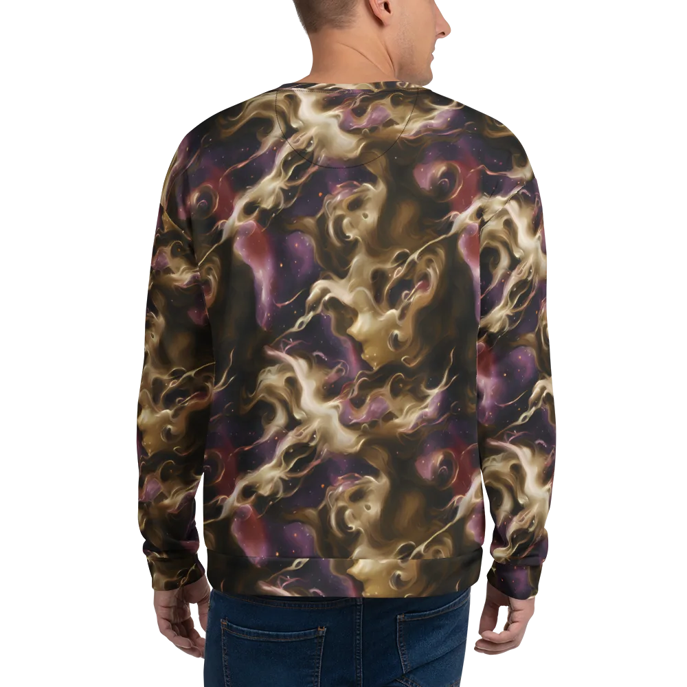 Astral Saffron on Sweatshirt — Back