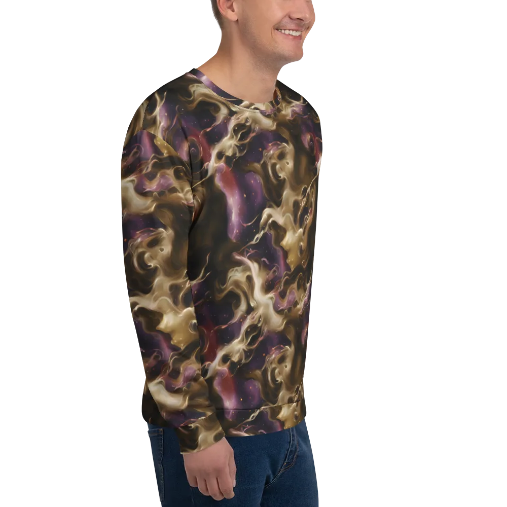 Astral Saffron on Sweatshirt — Right Front