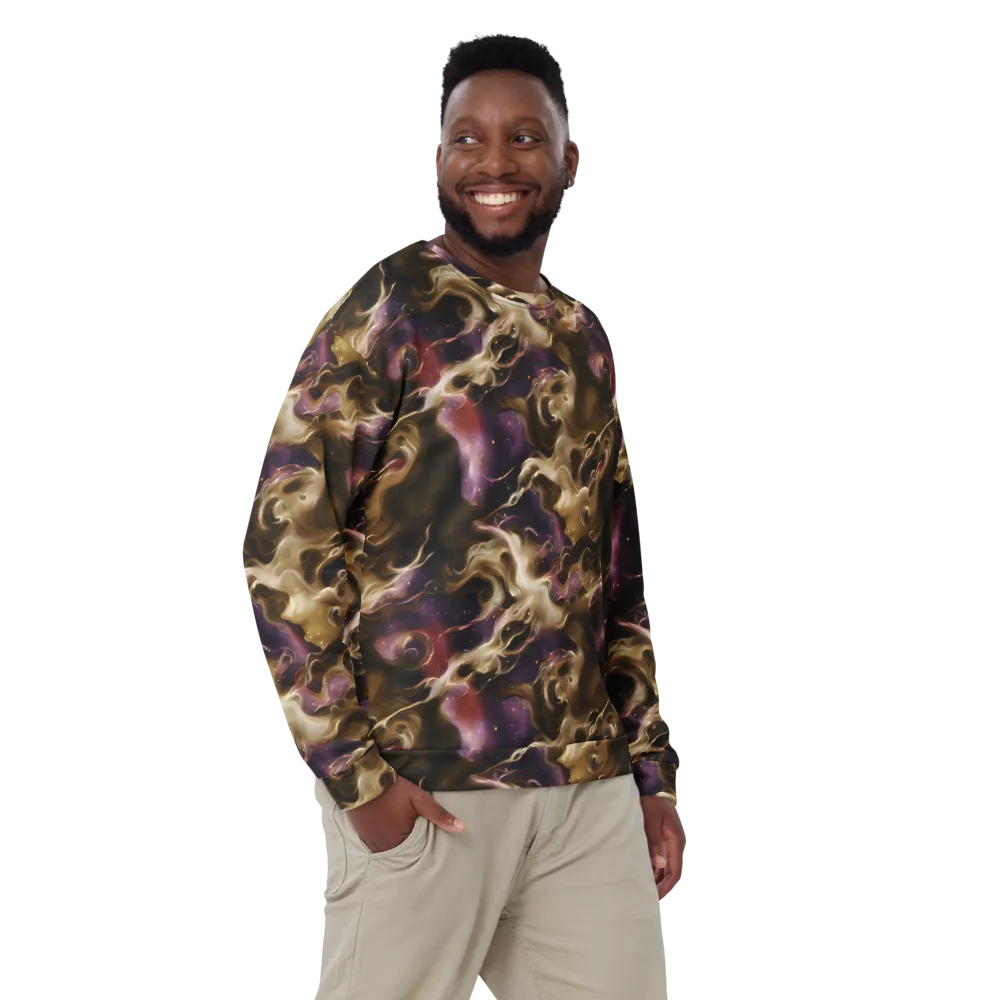 Astral Saffron on Sweatshirt — Front