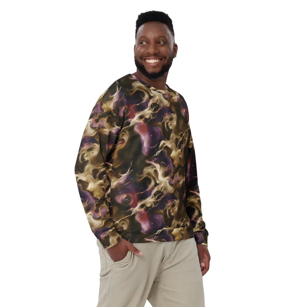 Astral Saffron on Sweatshirt — Front
