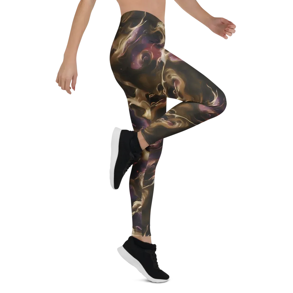 Astral Saffron on Leggings — Right