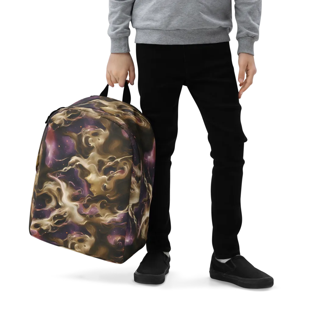 Astral Saffron on Minimalist Backpack — Zoomed-in