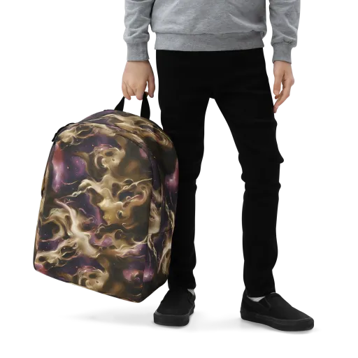 Astral Saffron on a Minimalist Backpack