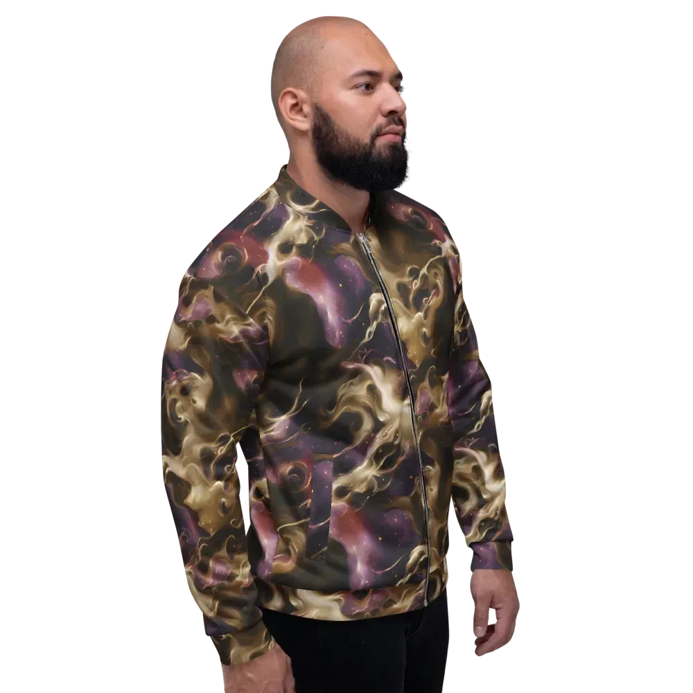 Astral Saffron on Bomber Jacket — Right