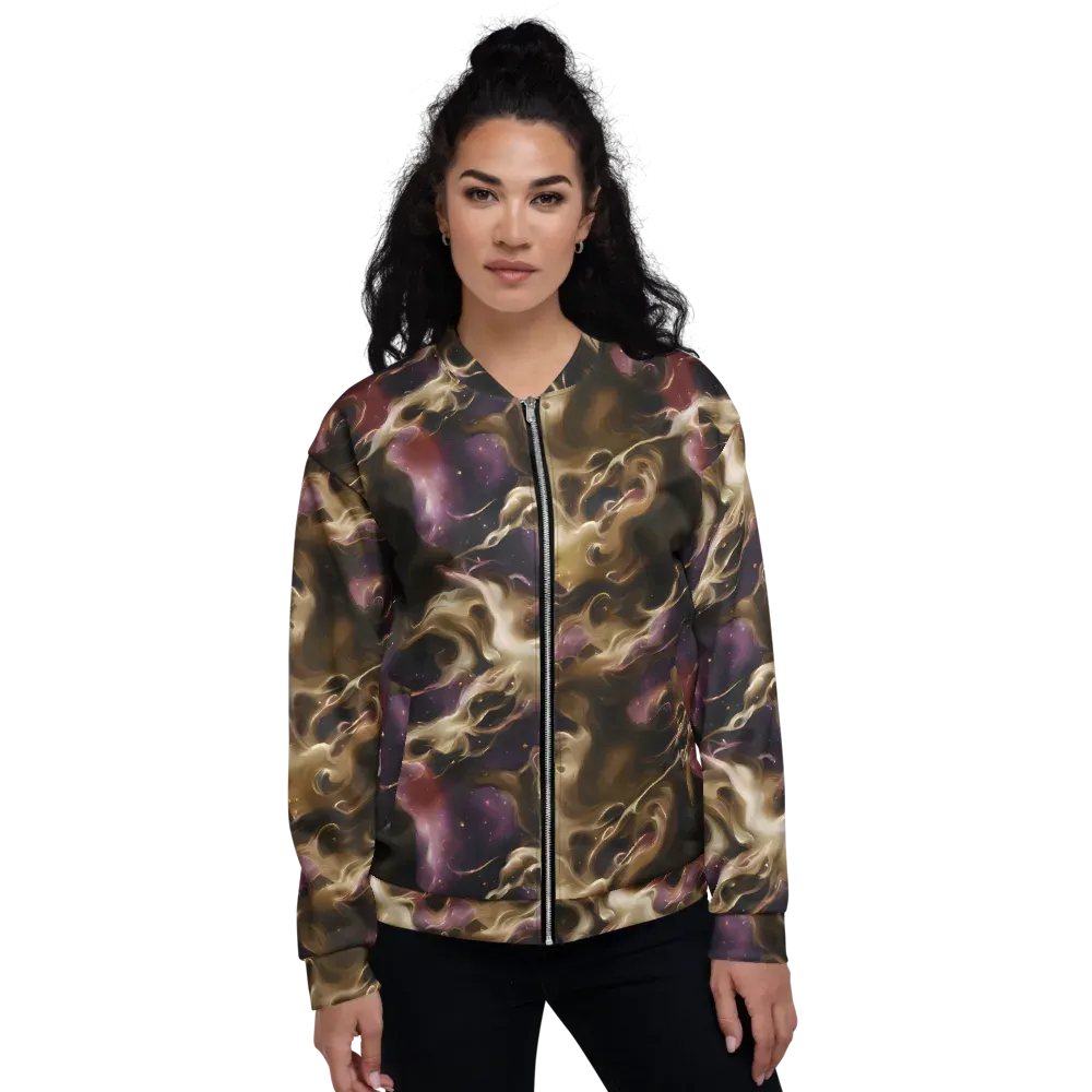 Astral Saffron on Bomber Jacket — Front