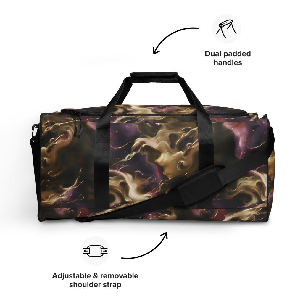 Astral Saffron on Duffle Bag — Front