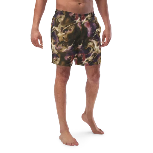 Astral Saffron on a Swim Trunks