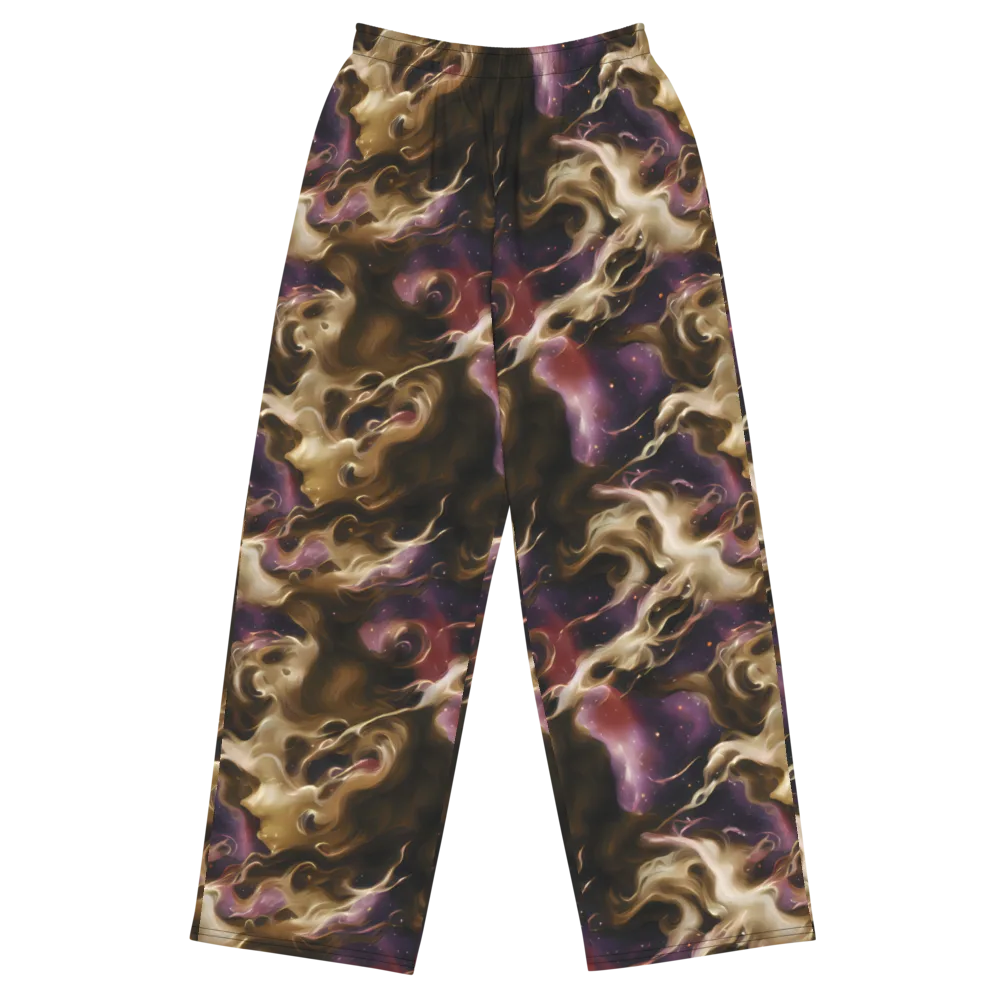 Astral Saffron on Wide-Leg Pants — Front