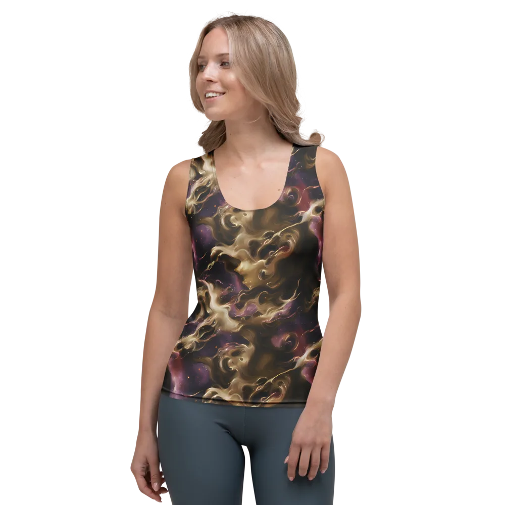 Astral Saffron on Women's Tank Top — Front