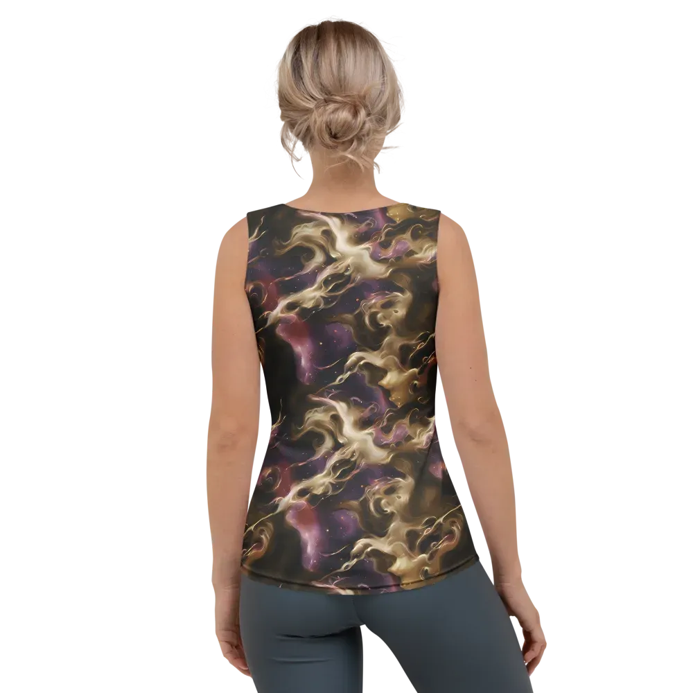 Astral Saffron on Women's Tank Top — Back