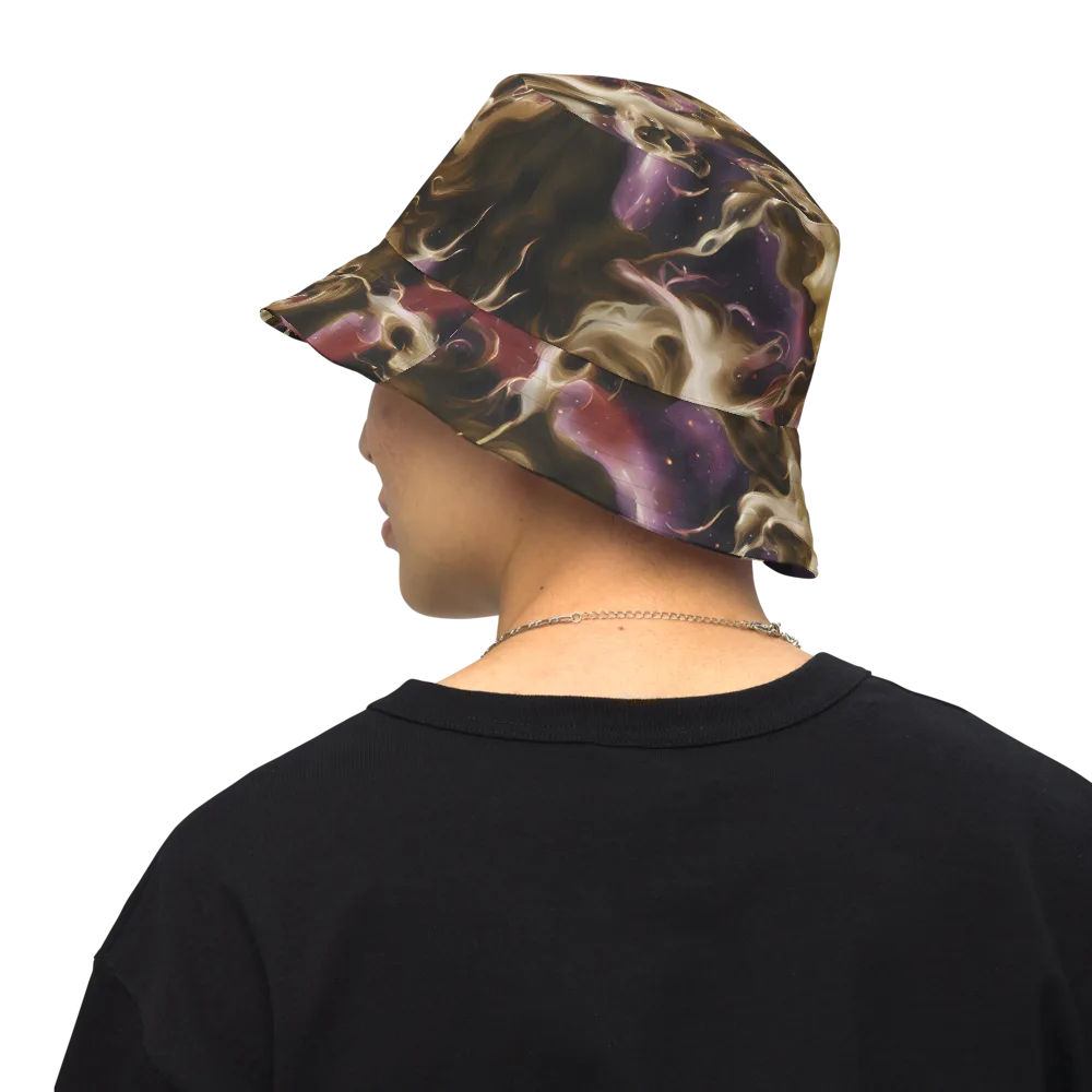 Astral Saffron on Reversible Bucket Hat — Back Inside