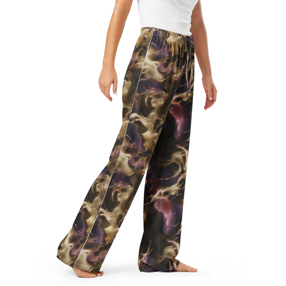 Astral Saffron on Women's Pajama Pants — Right Front