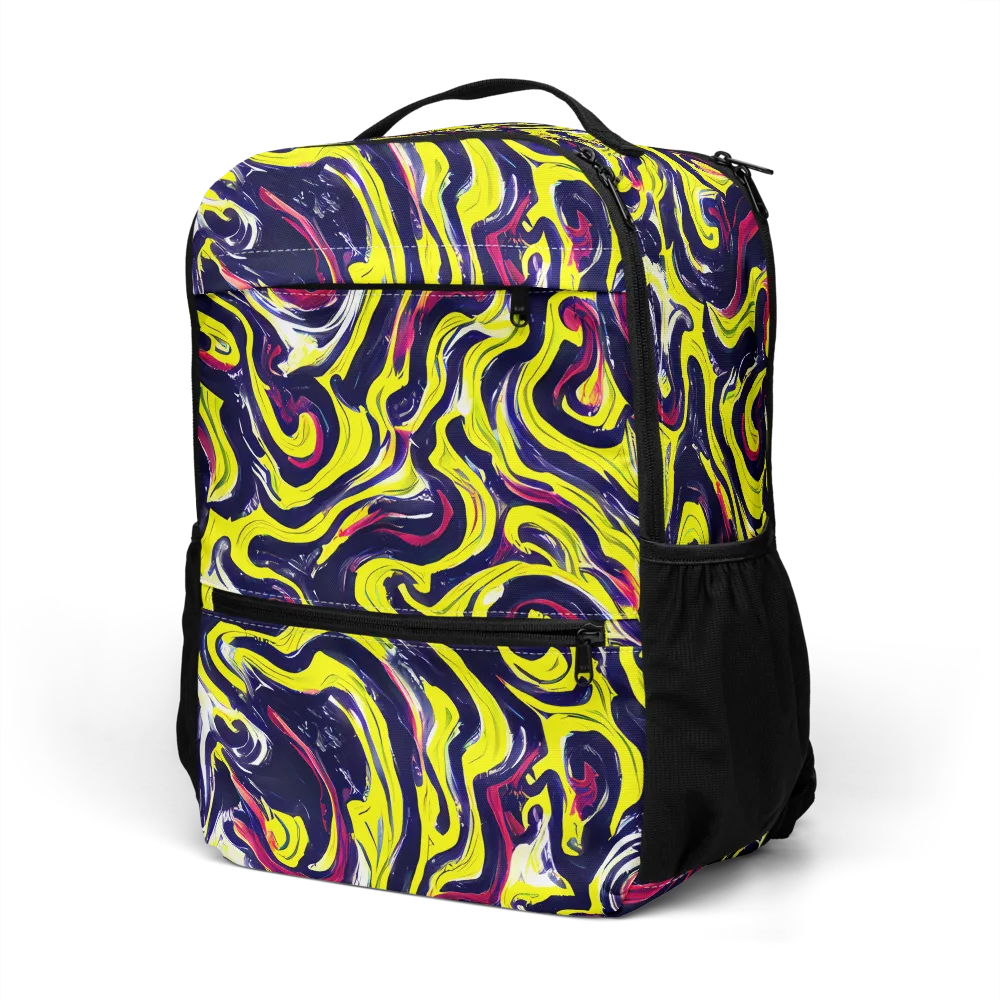 Citrus Thunder on Utility Backpack — Left Front