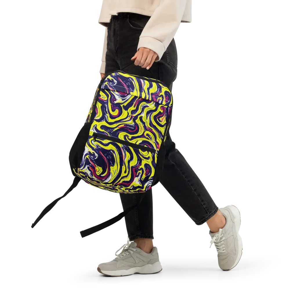 Citrus Thunder on Utility Backpack — Front