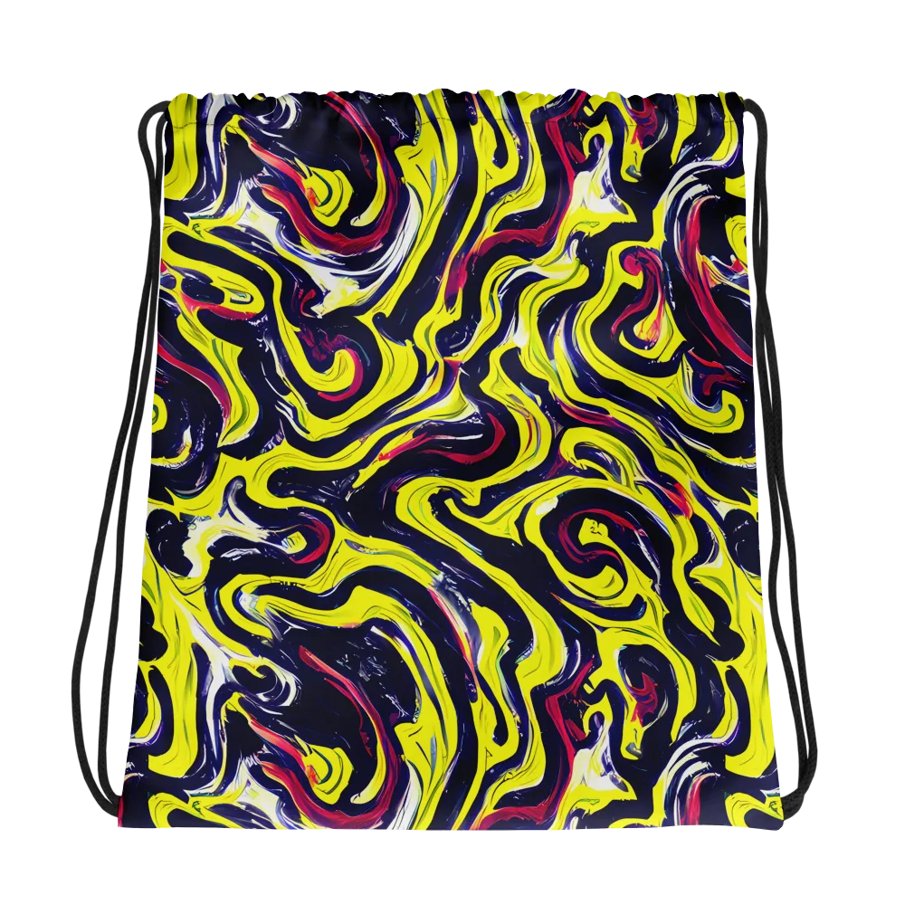 Citrus Thunder on Drawstring Bag — Photo