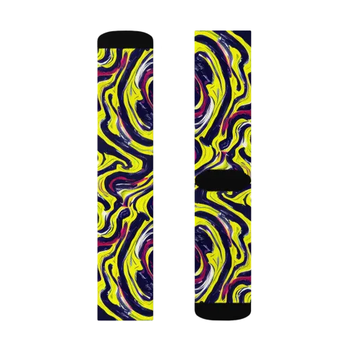 Citrus Thunder on a Socks
