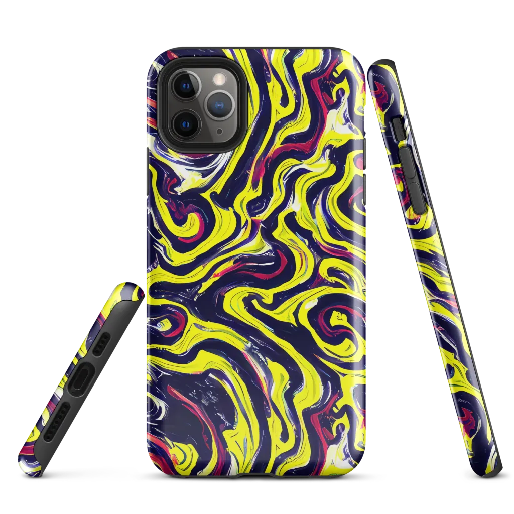 Citrus Thunder on Tough Case for iPhone® — Front