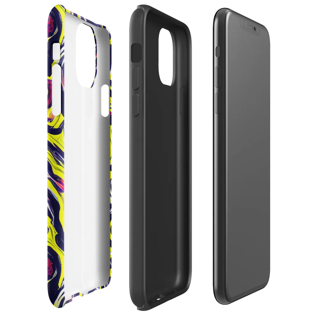 Citrus Thunder on Tough Case for iPhone® — Right