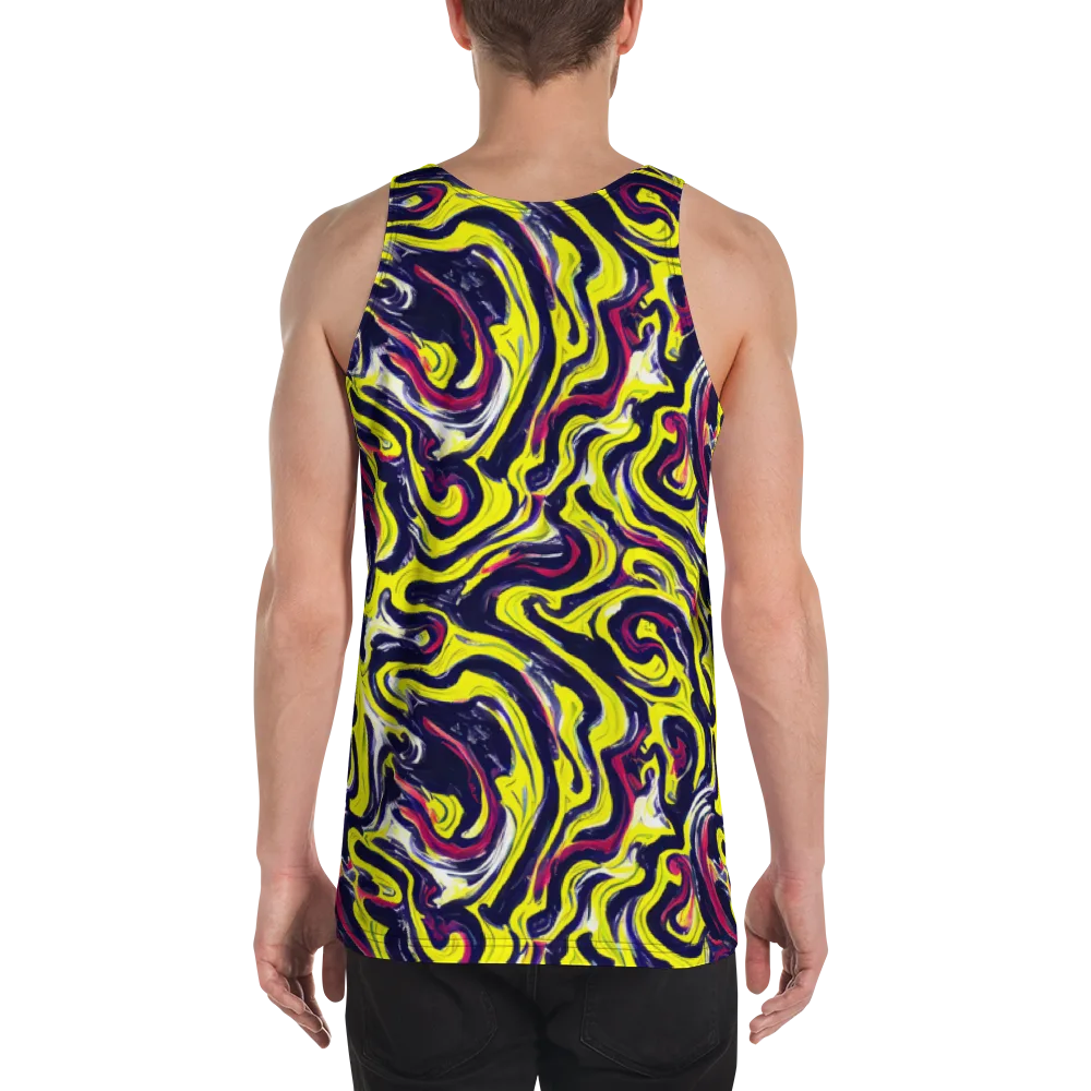 Citrus Thunder on Men's Tank Top — Back