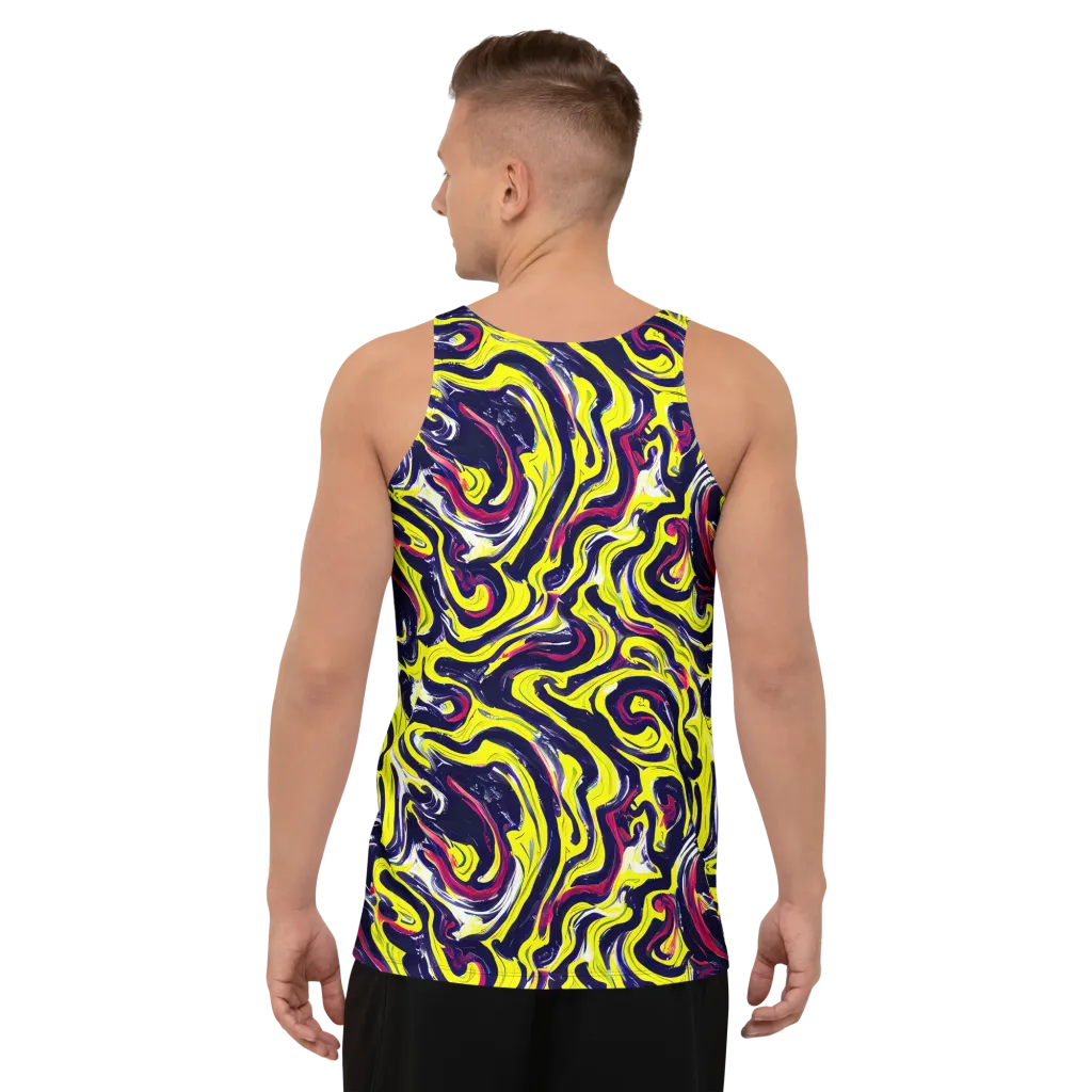 Citrus Thunder on Men's Tank Top — Back