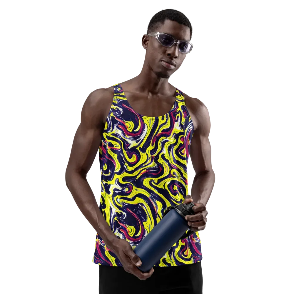 Citrus Thunder on Men's Tank Top — Front