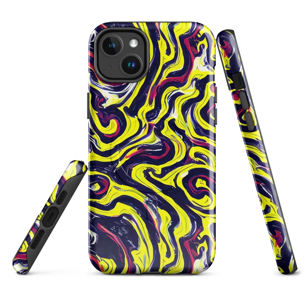 Citrus Thunder on MagSafe Tough Case for iPhone® — Front