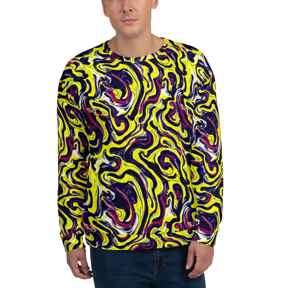 Citrus Thunder on Sweatshirt — Front