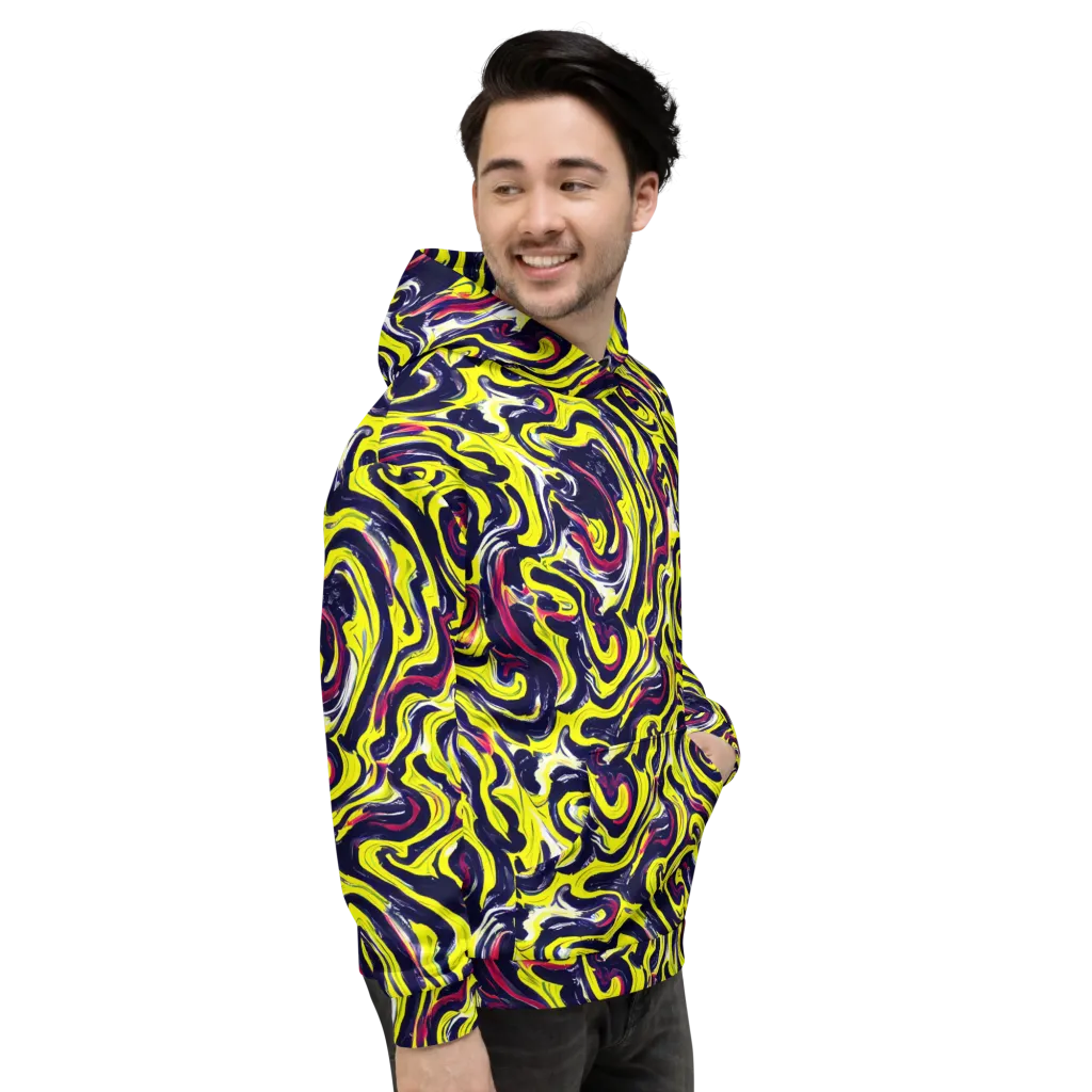 Citrus Thunder on Hoodie — Right
