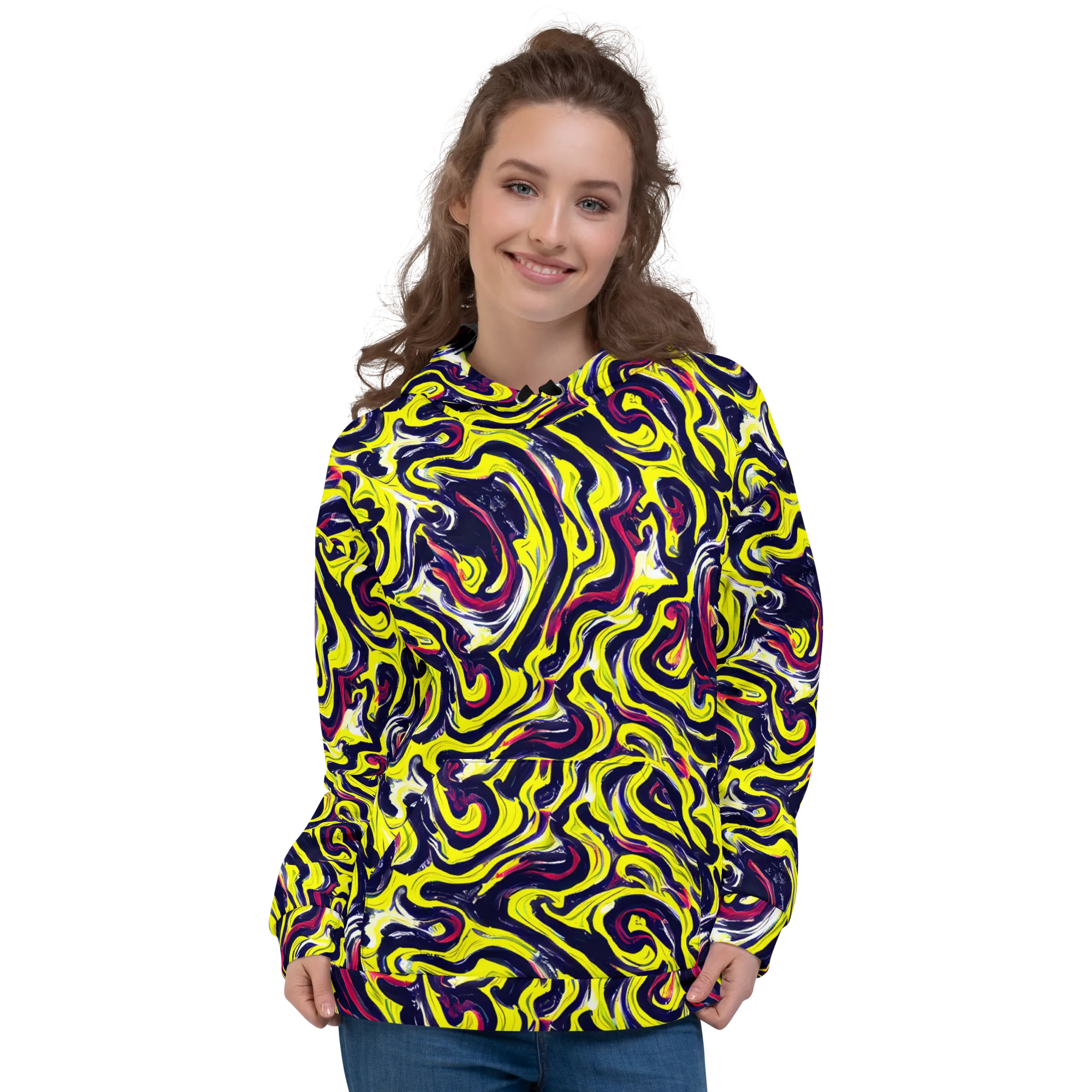Citrus Thunder on Hoodie — Front