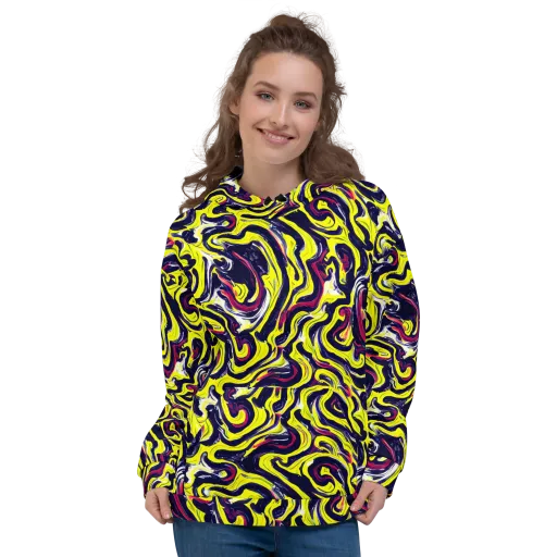 Citrus Thunder on a Hoodie