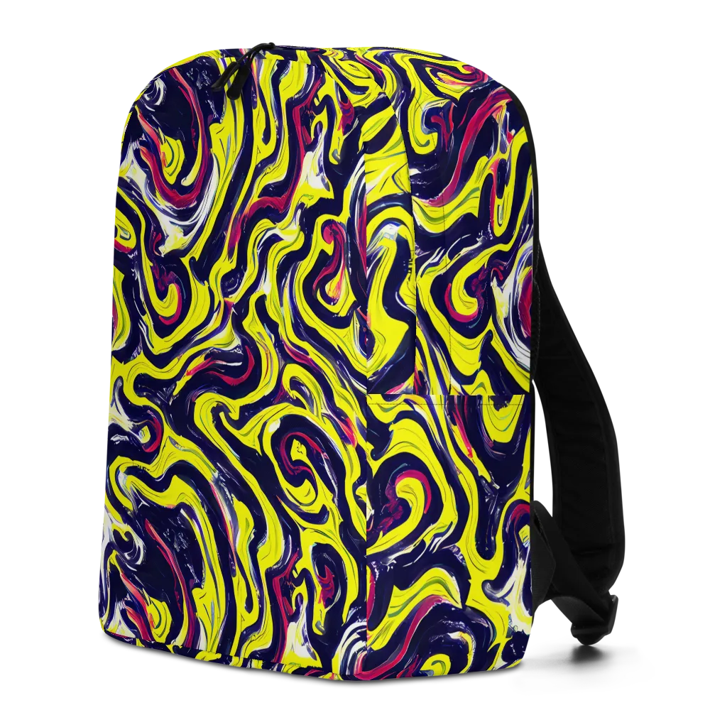 Citrus Thunder on Minimalist Backpack — Left