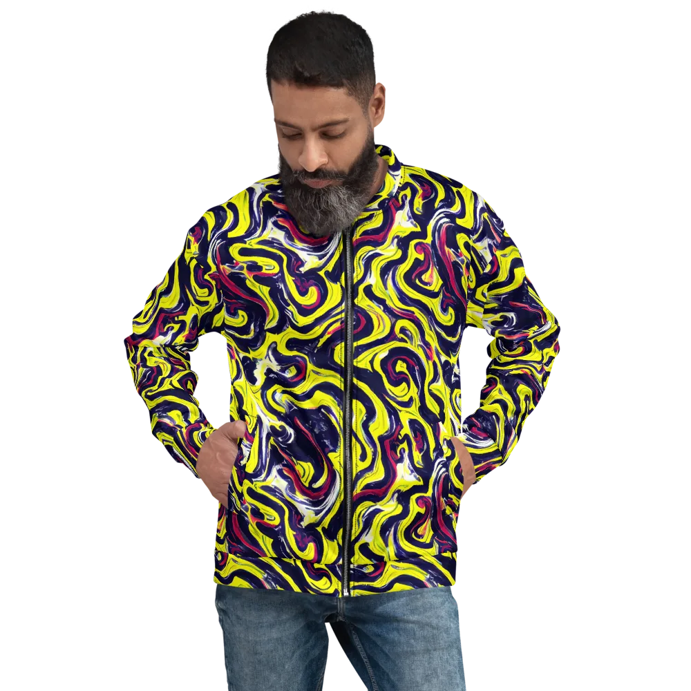 Citrus Thunder on Bomber Jacket — Front