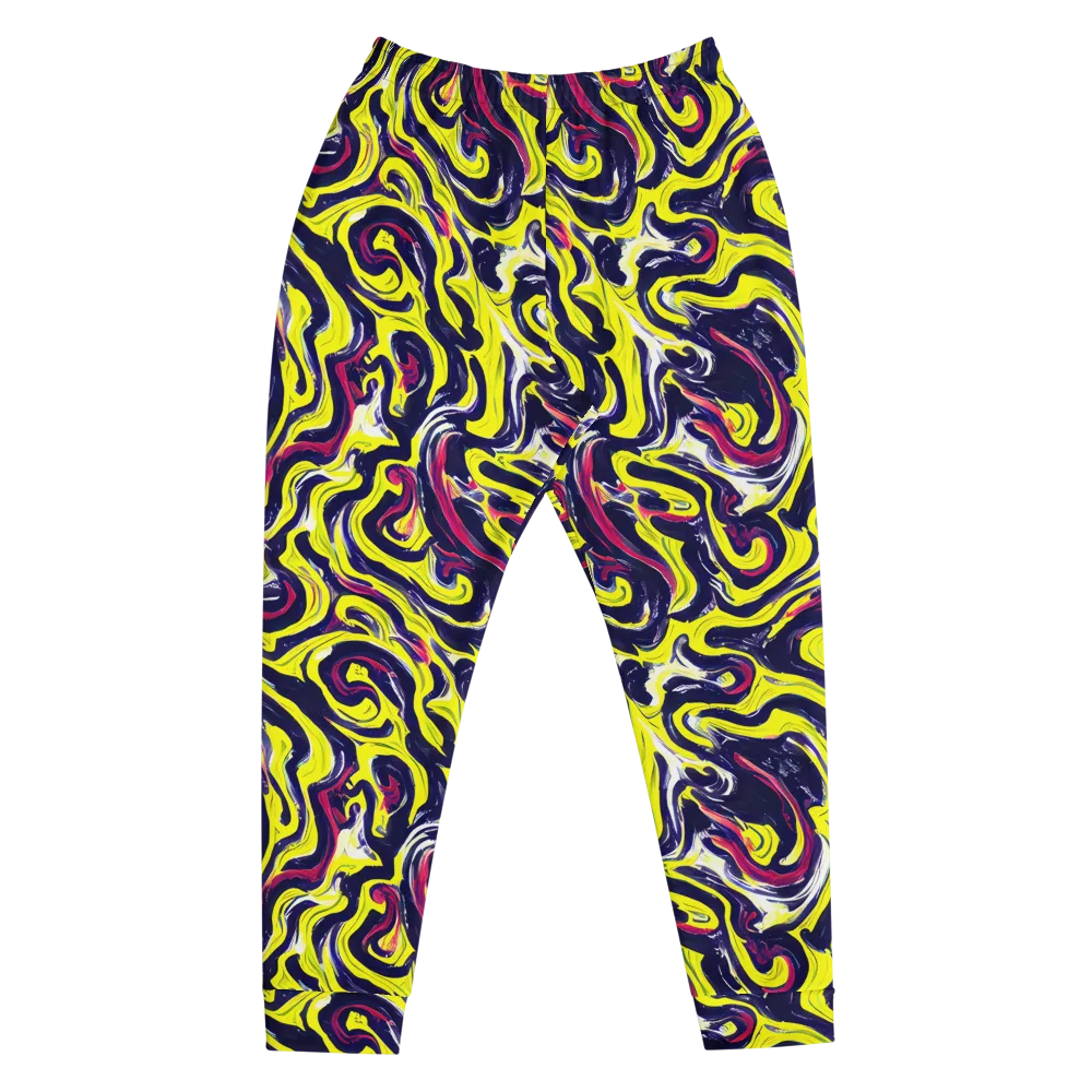 Citrus Thunder on Men's Joggers — Front