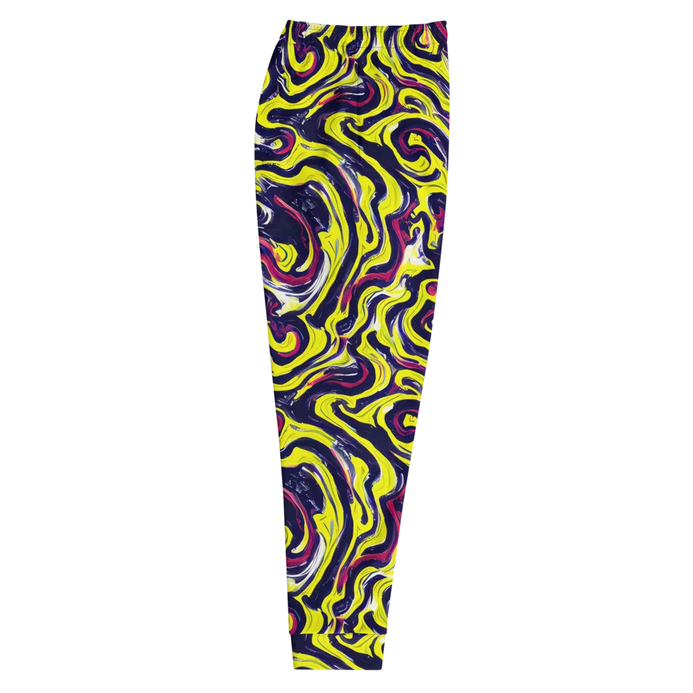 Citrus Thunder on Men's Joggers — Right