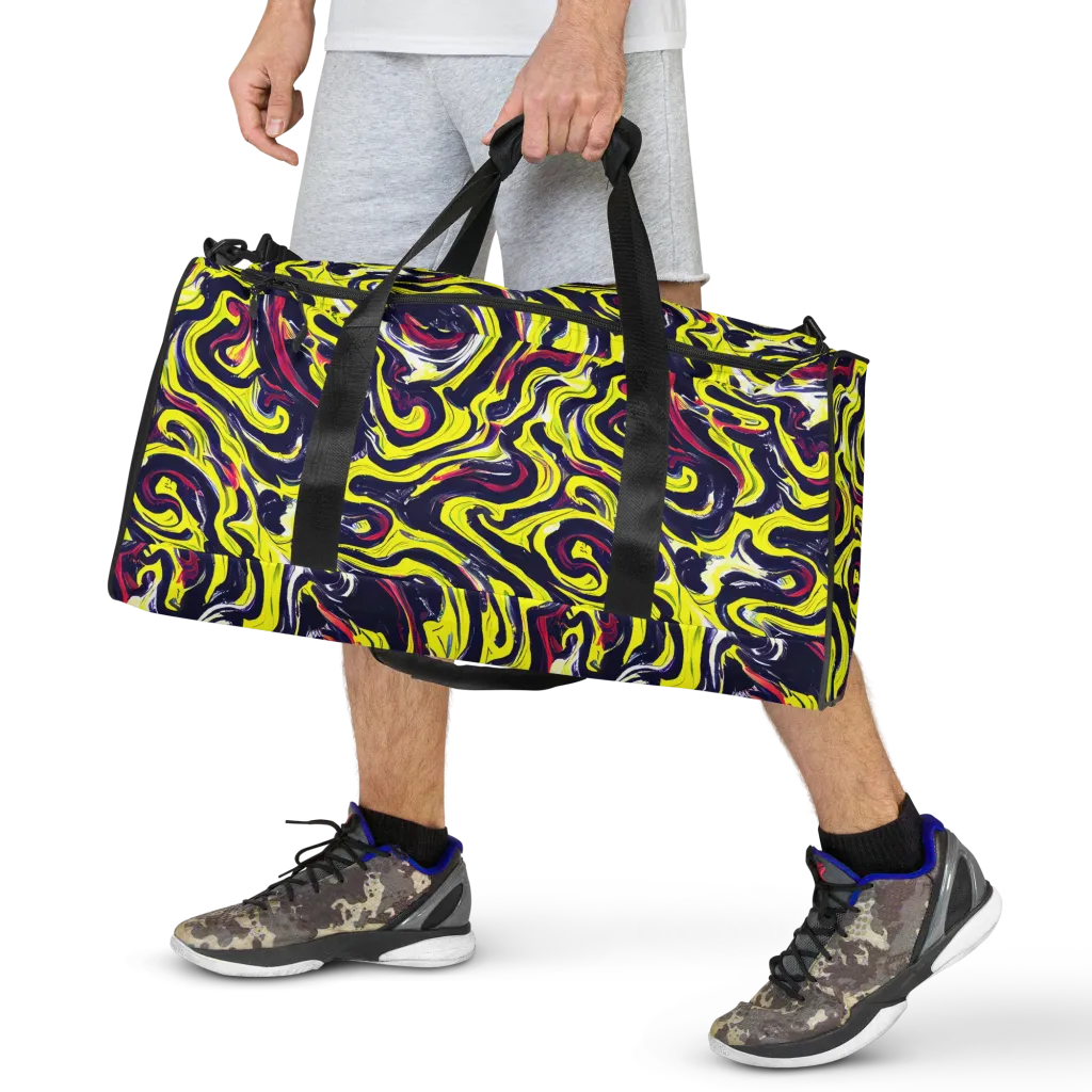 Citrus Thunder on Duffle Bag — Front