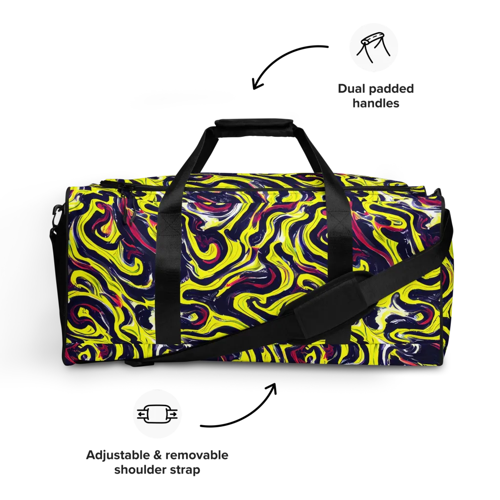 Citrus Thunder on Duffle Bag — Front