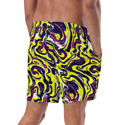 Citrus Thunder on a Swim Trunks