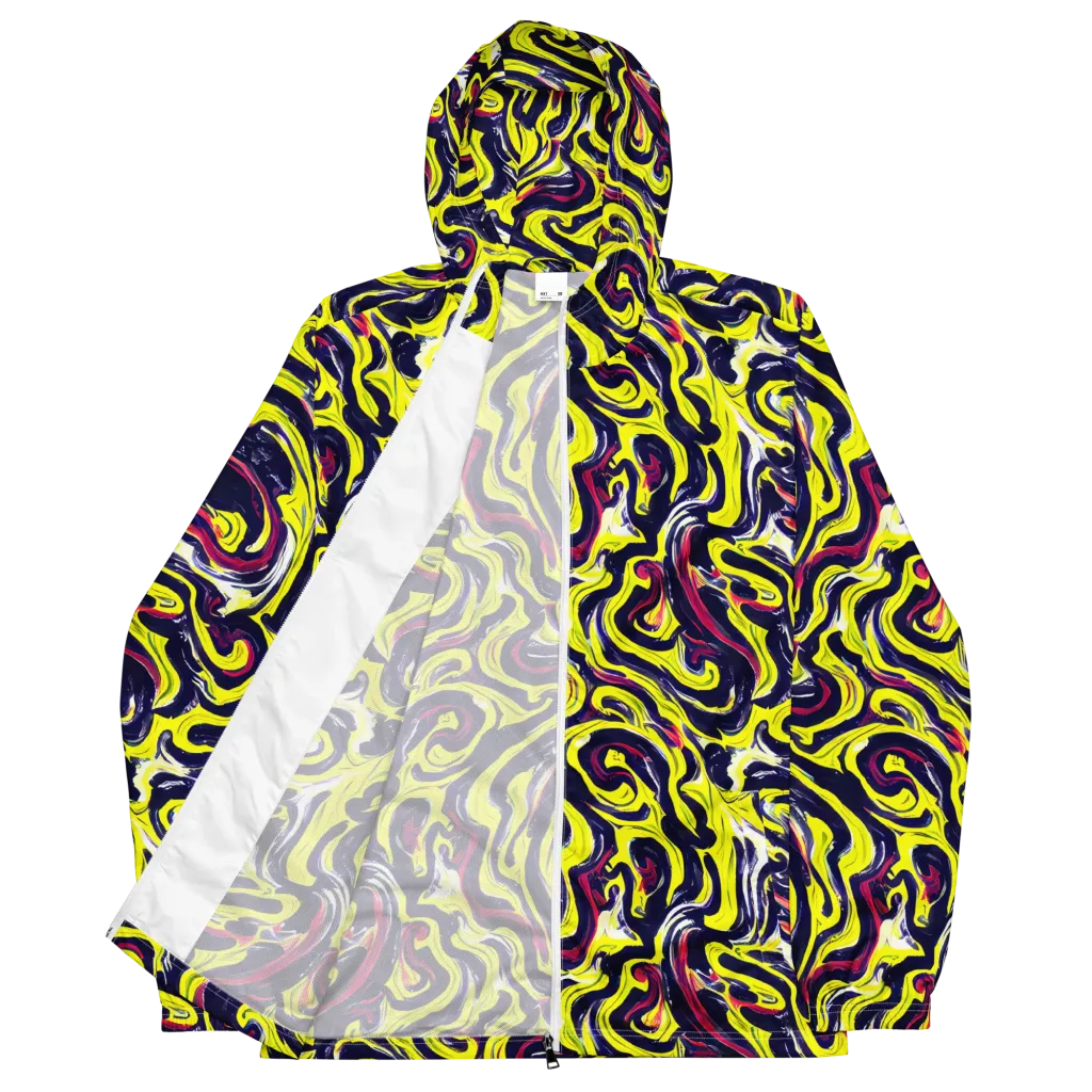 Citrus Thunder on Men's Windbreaker — Front