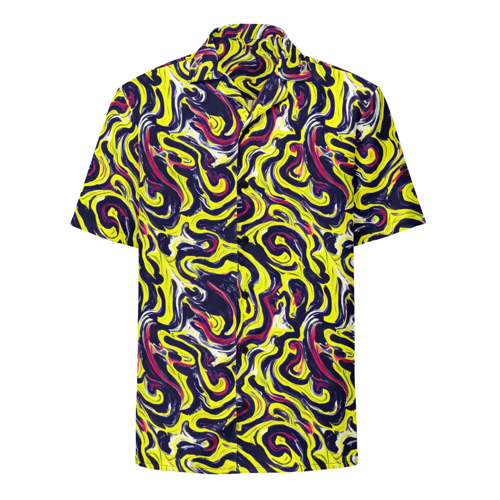 Citrus Thunder on Button Shirt — Front