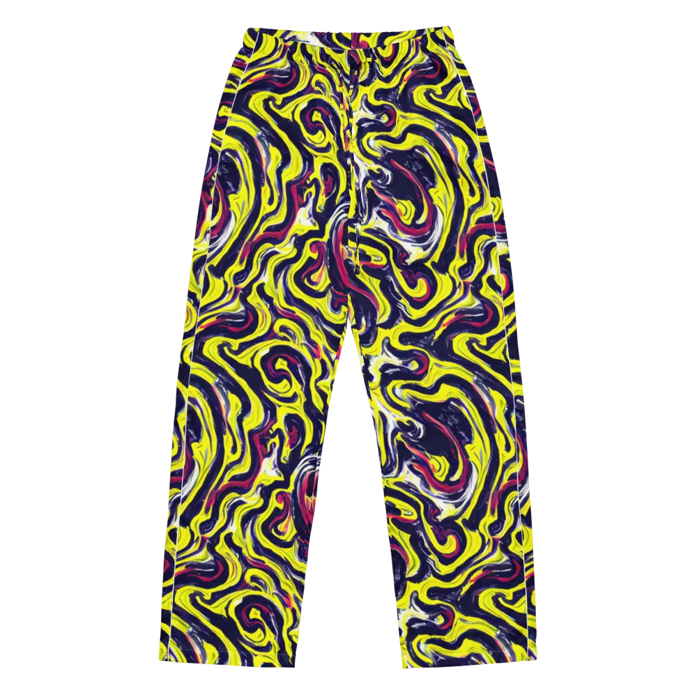 Citrus Thunder on Women's Pajama Pants — Front