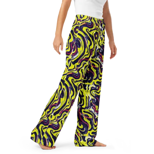 Citrus Thunder on a Women's Pajama Pants
