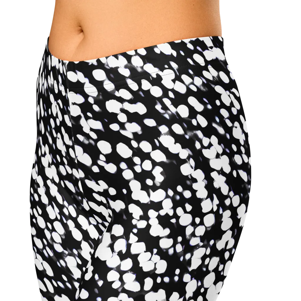 Inkstone Drift on Capri Leggings — Zoomed-in