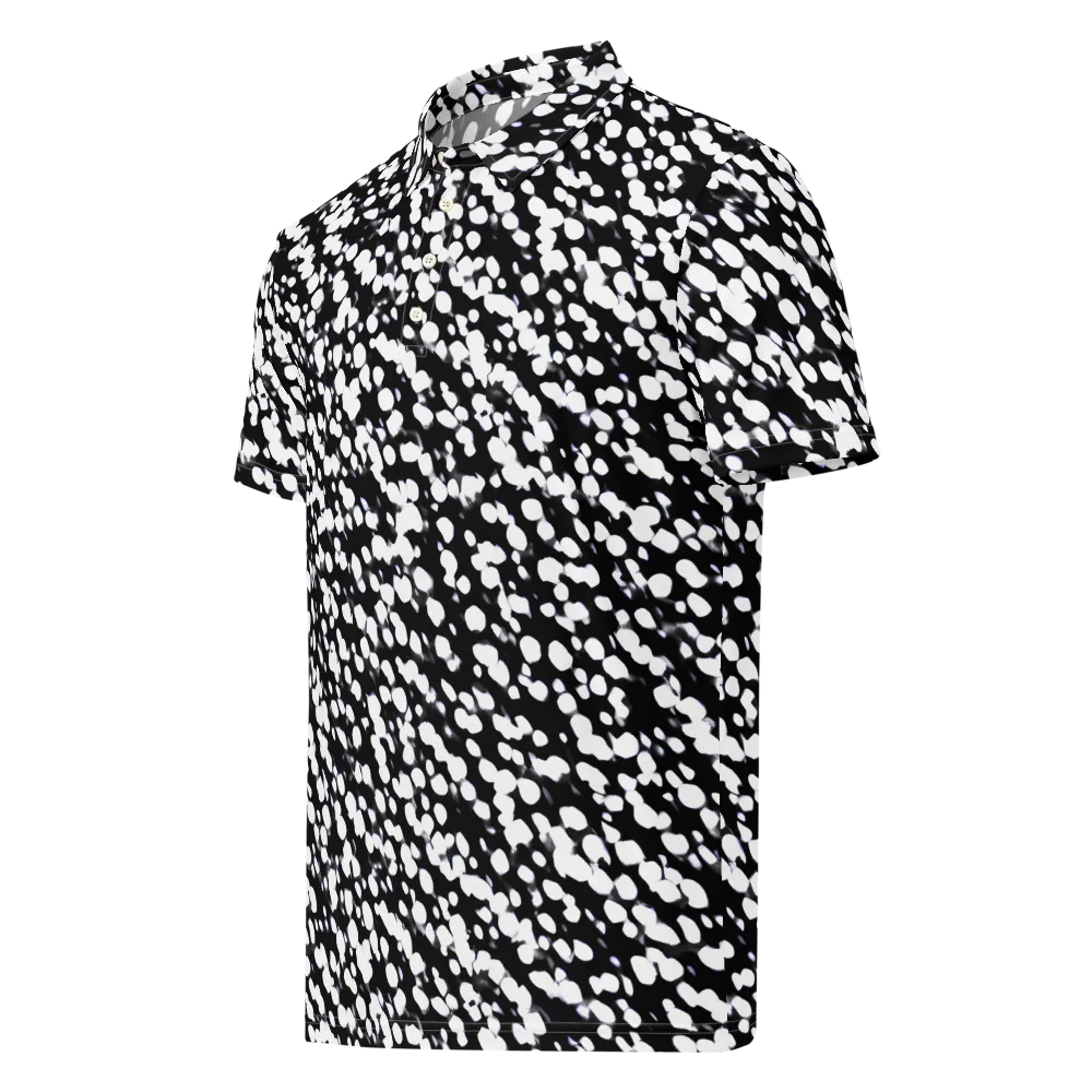 Inkstone Drift on Men's Slim Fit Polo Shirt — Left Front