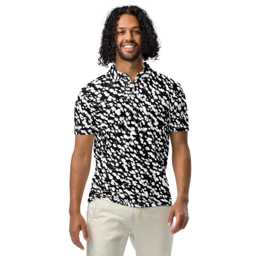 Inkstone Drift on a Men's Slim Fit Polo Shirt