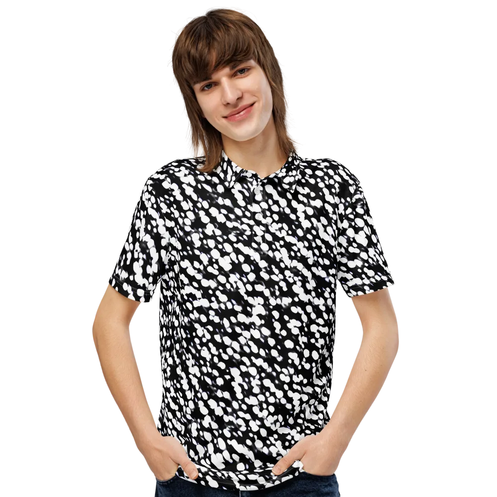 Inkstone Drift on Men's Slim Fit Polo Shirt — Front