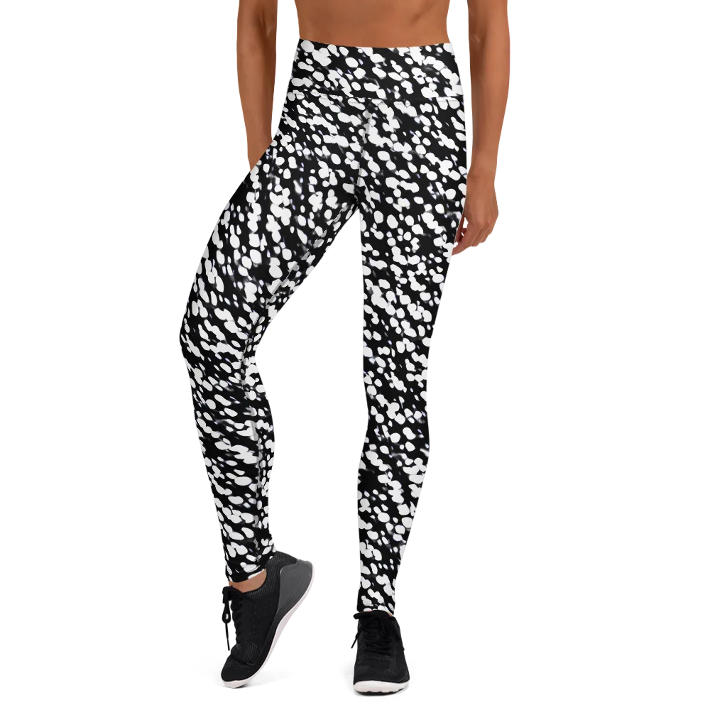 Inkstone Drift on Yoga Leggings — Front