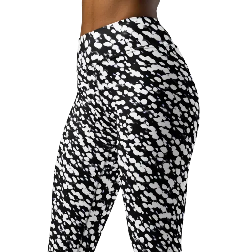 Inkstone Drift on a Yoga Leggings