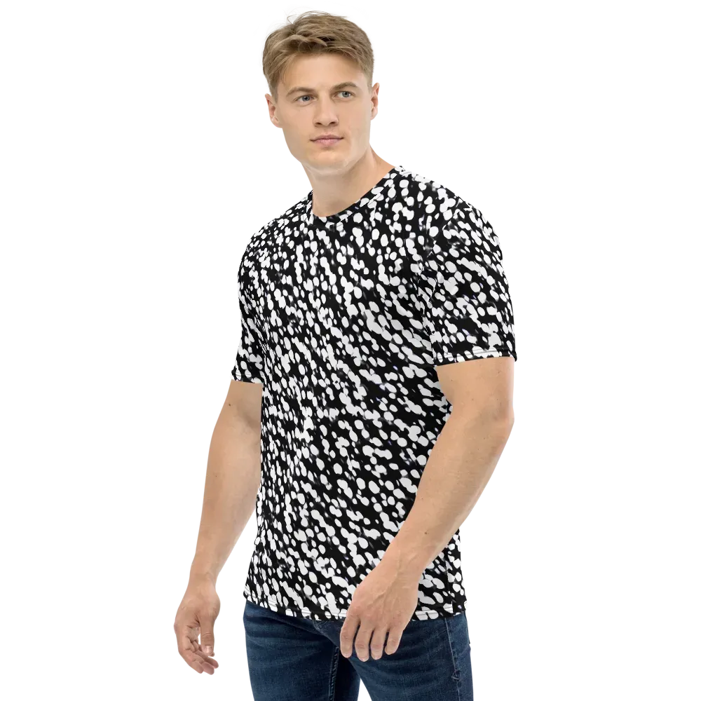 Inkstone Drift on Men's Crew Neck T-Shirt — Left